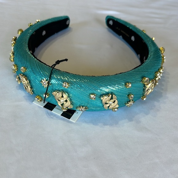 Lele Sadoughi Pices Alice headband in Aquamarine NWT - Picture 7 of 13